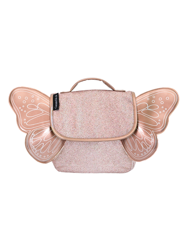 SAC PAPILLON PAILLETTES CUIVRE