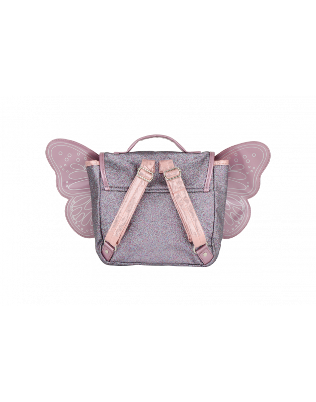 SAC PAPILLON PAILLETTES VIOLET