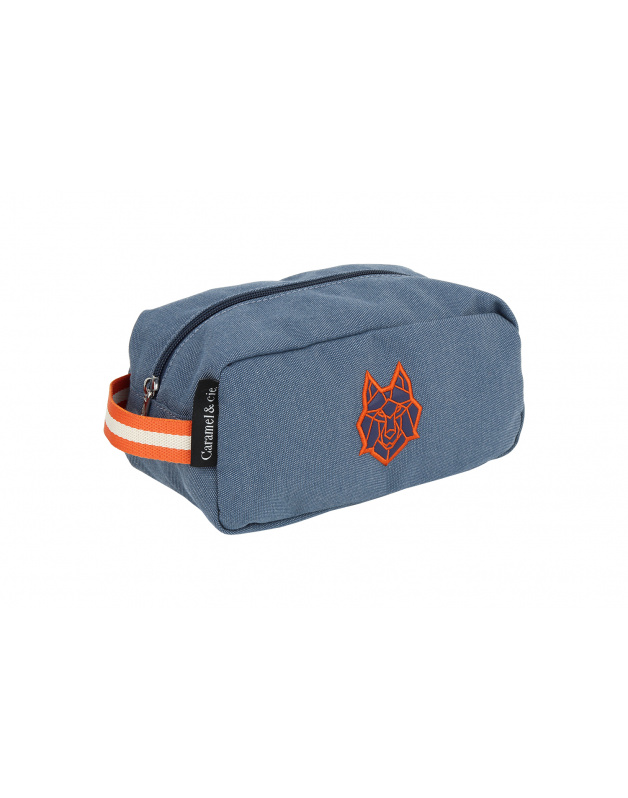 TROUSSE DE TOILETTE LOUP BLEU