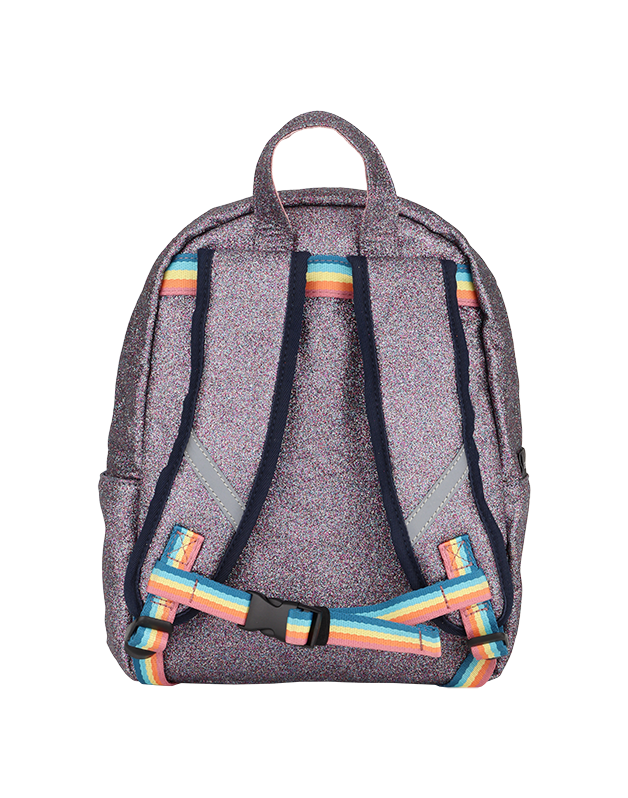 SMALL PURPLE GLITTER BACKPACK