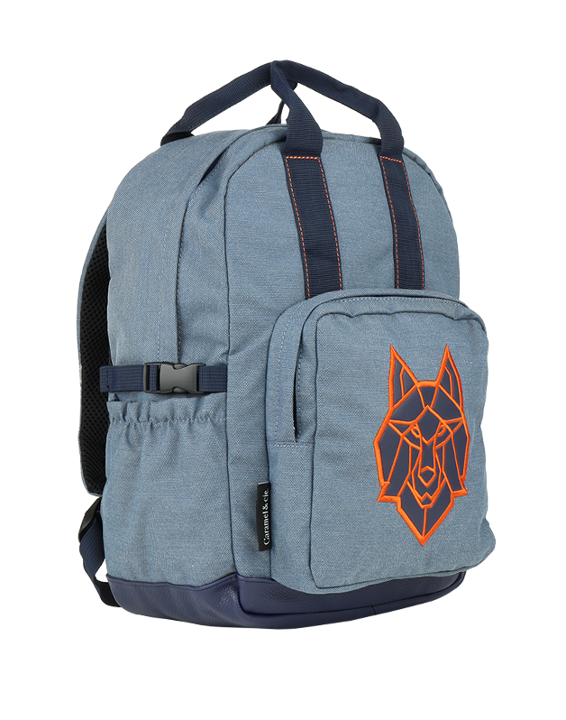 MEDIUM BACKPACK BLUE WOLF