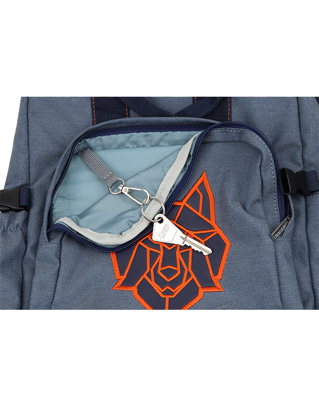 MEDIUM BACKPACK BLUE WOLF