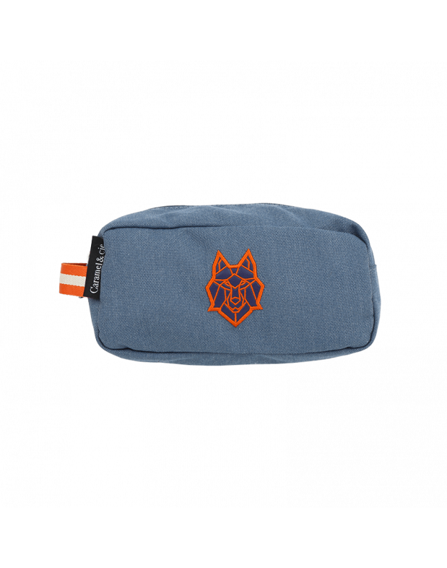 TOILETRY BAG BLUE WOLF